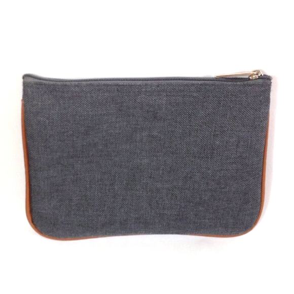 Lufthansa Cerruti 1881 Grey Make Up Bag Wallet  Pouch - Picture 6 of 8